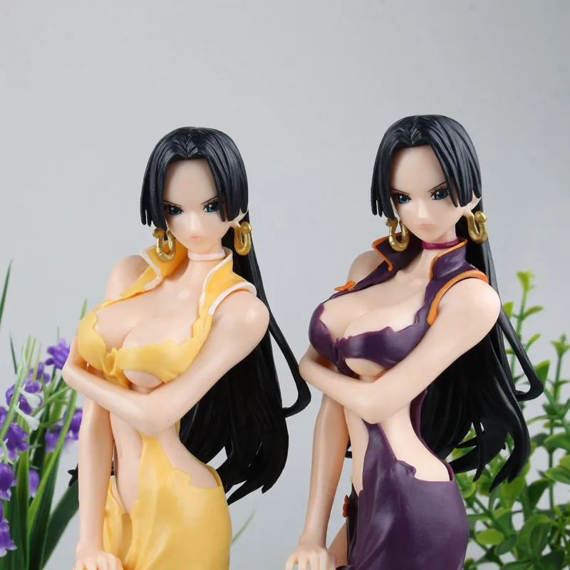 Аниме сексуальная фигурка One Piece Glitter & Glamours Boa Hancock CRASH STYLE ПВХ Фигурки