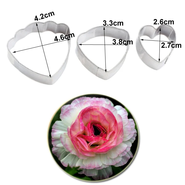 Buttercup Flower Veiner Fondant Silicone Mold Sugarcraft Textured Cake Decorating DIY Cooking M2182 |