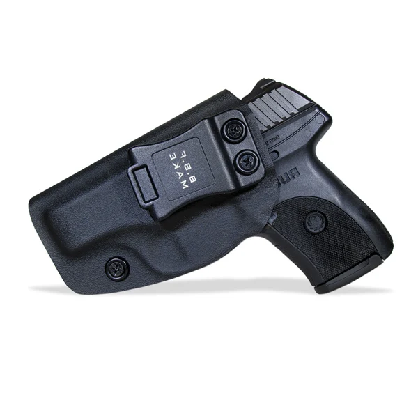 Black Left Hand B.B.F Make IWB KYDEX кобура на заказ подходит: Ruger LC9 S Пистолет Чехол внутри скрытый пояс для переноски пистолетный мешочек с зажимом для ремня - Цвет: Black Left Hand