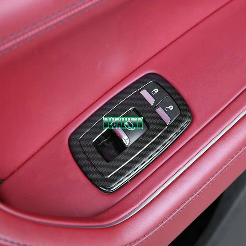 ABS стекло из углеродного волокна атлет декоративная крышка отделка Подходит для Maserati Ghibli- LEVANTE Quattroporte 2013