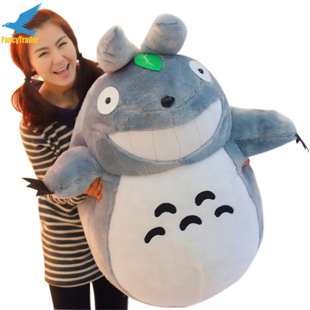 Fancytrader самый большой Тоторо! 55 '' / 140 см гигантский плюшевый с наполнителем Totoro