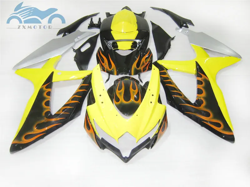 Обтекатели для мотоциклов SUZUKI GSXR600 100% 750 2008 2009 K8 GS XR750 R600 08 10|Полные комплекты