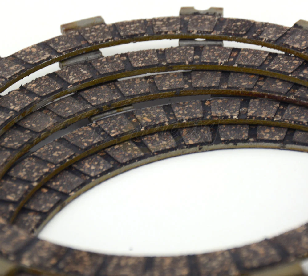 5 шт. фрикционные пластины сцепления для двигателя мотоцикла KAWASAKI EX250 08 09 10 11 12 13 14