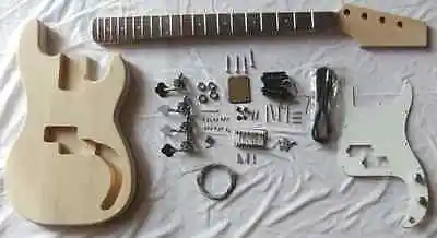 

Электрические басовые полуготовые Несобранные комплекты, PB Electric BASS #7