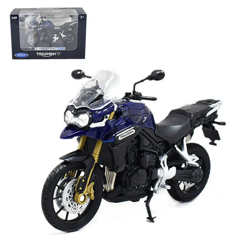 Модель мотоцикла Welly 1:18 TRIUMPH Tiger Explorer новая игрушка в коробке| |
