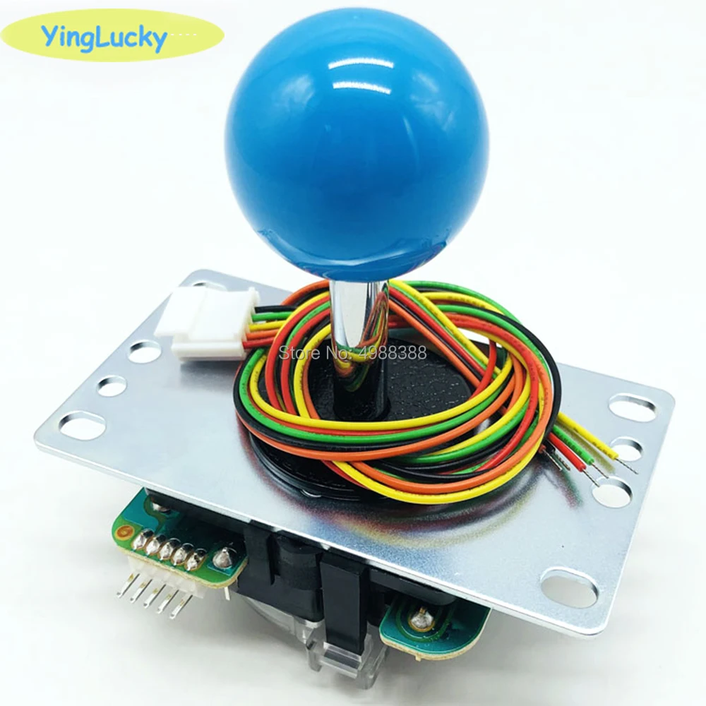 Yinglucky 2 шт. SANWA Оригинальные японские аркадные джойстики с верхом и 5 контактным