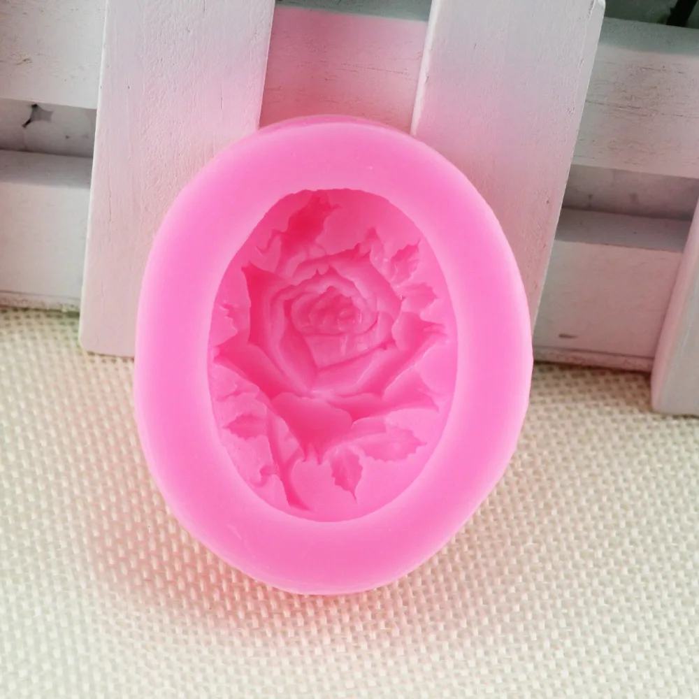 Food Grade Silicone Molds Rose Flower Cake Decorating Fondant Mold Kitchen Baking Resin Clay Chocolate Candy Moulds | Дом и сад