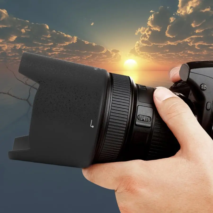 HB-38 Lens Hood Fit for AF-S Micro 105mm f/2.8G IF-ED VR | Электроника