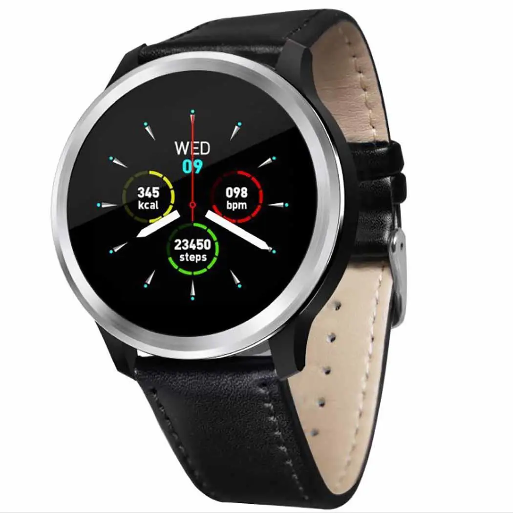 Сенсорный экран умные часы кровяное Давление шагомер Пряжка IP68 Фитнес на каждый