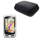 Прозрачная защитная пленка для ЖК-экрана Защитная пленка + защитный чехол Портативная сумка для дорожногогорного велосипеда GPS Garmin Edge Touring