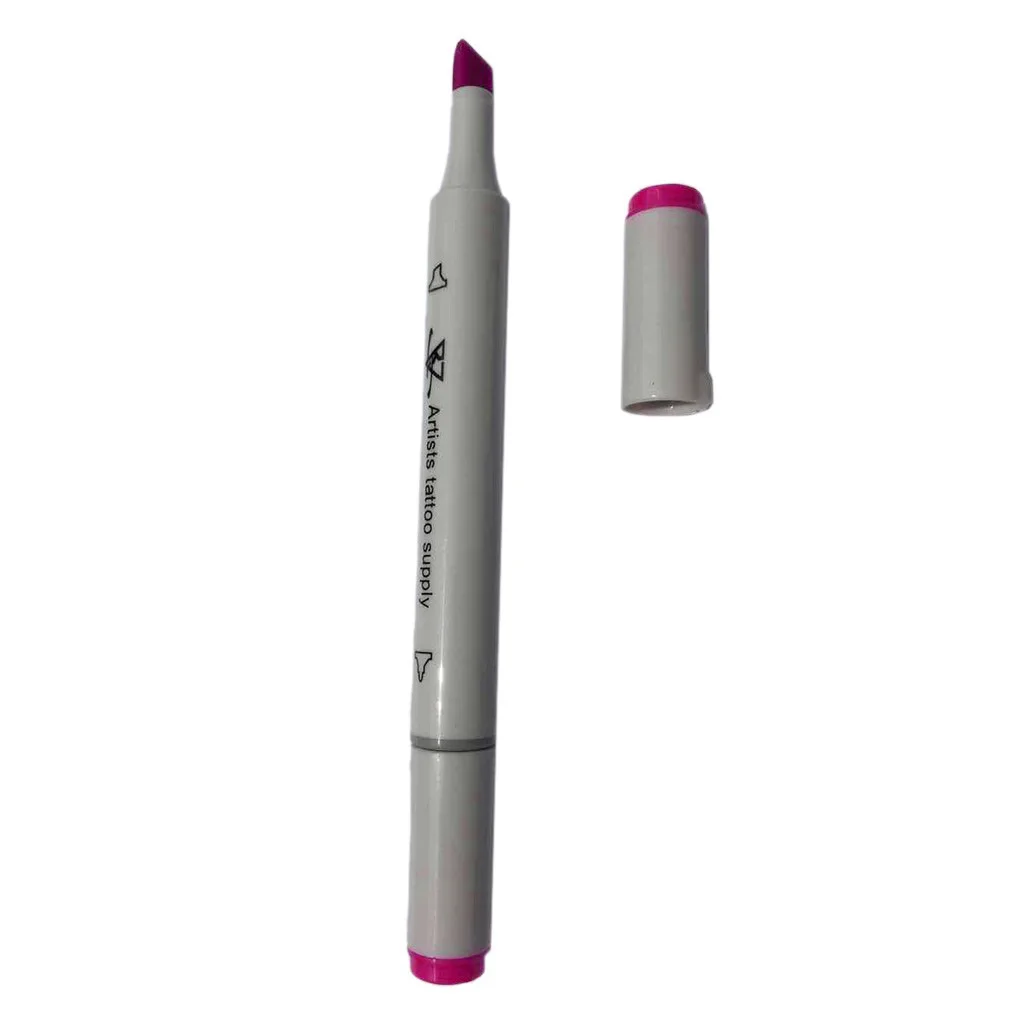 10 цветов ручка для боди арта двойной наконечник маркер татуировки