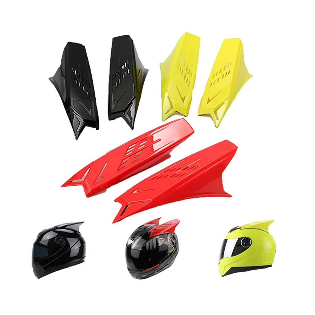 Шлем гоночный Мужской 2 шт. мотоциклетный рога для шлема в стиле панк скутера