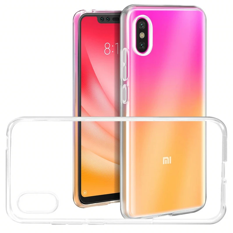 Чехол для Xiaomi Mi 8 Pro TPU Силиконовый прочный прозрачный мягкий чехол защитный