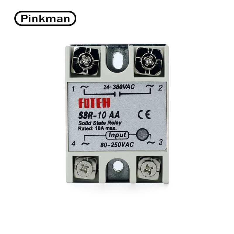 1 шт. FOTEK 10AA твердотельные реле SSR однофазный AC-AC