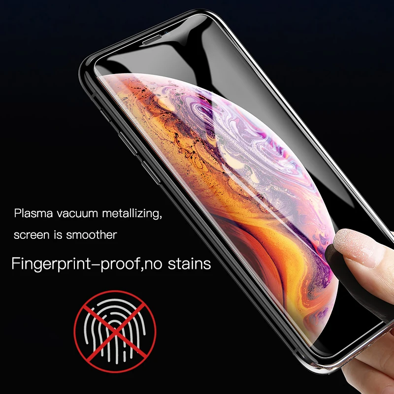 Baseus 0,3 мм Защитная пленка для экрана из закаленного стекла для iPhone Xs Max XR X S R Xsmax Защитная пленка для iPhone Xs Max