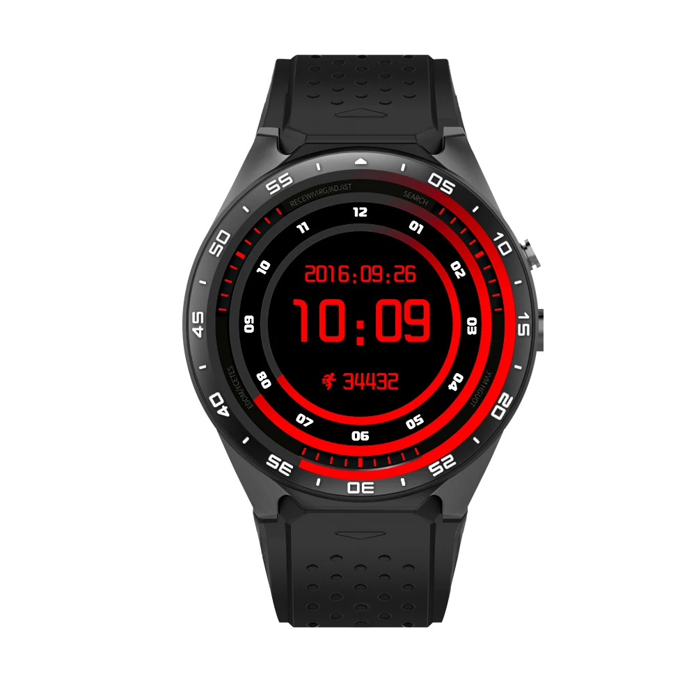 KW88 smart watch Android 5.1 OS 1.39 inch Amoled Screen 3G wifi Smartwatch Phone MTK6580 GPS Gravity Sensor Pedometer | Электроника