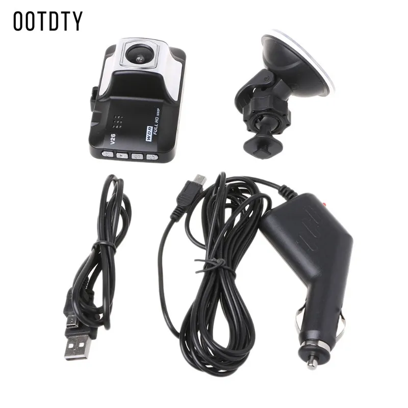 OOTDTY 3 дюймовый TFT ЖК экран Автомобильный видеорегистратор камера Full HD 1080P угол 140