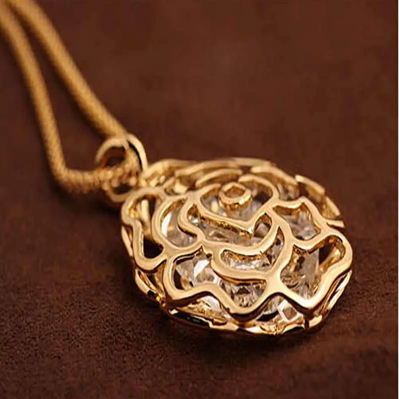 Длинная цепь леди кулоны для девочек Bone ожерелье ювелирные изделия женщин