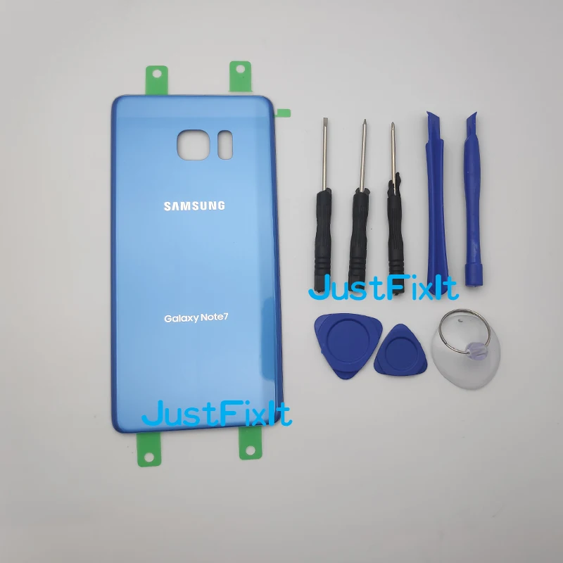 Для Samsung Galaxy Note7 note FE 7 N930 N930F N935 Задний Корпус Задняя стеклянная дверь Чехол Note Fan