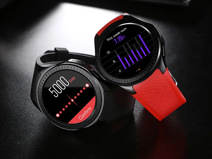 Microwear L1 Smartwatch телефон 1 3 дюйм Bluetooth GPS измерение сердечного ритма шагомер монитор