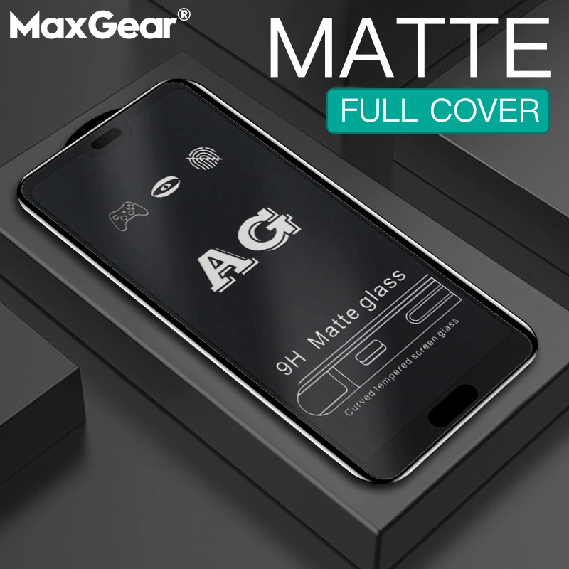 Матовое закаленное стекло без отпечатков пальцев для Huawei Nova 3 3i 4 5 P Smart Plus Z Mate 20 30 Pro