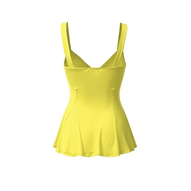 New Bikini Vest Slim Short V-neck European and American Camisole