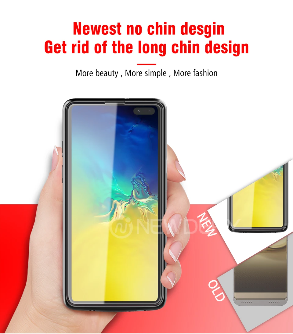 Новейший чехол для samsung galaxy S10 5G, мягкий чехол для зарядки из ТПУ для galaxy s10 5g, черный чехол для мобильного телефона