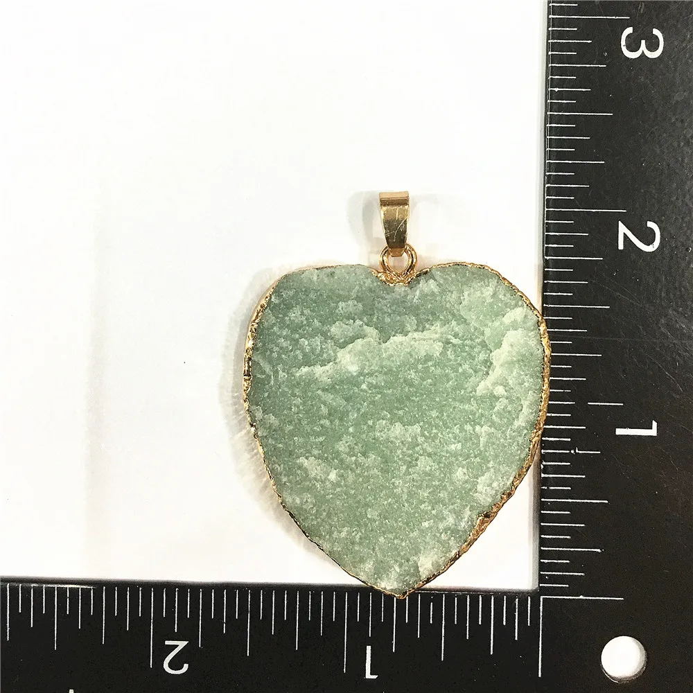 Модное ожерелье с подвеской в виде руды из натурального камня сердца агата