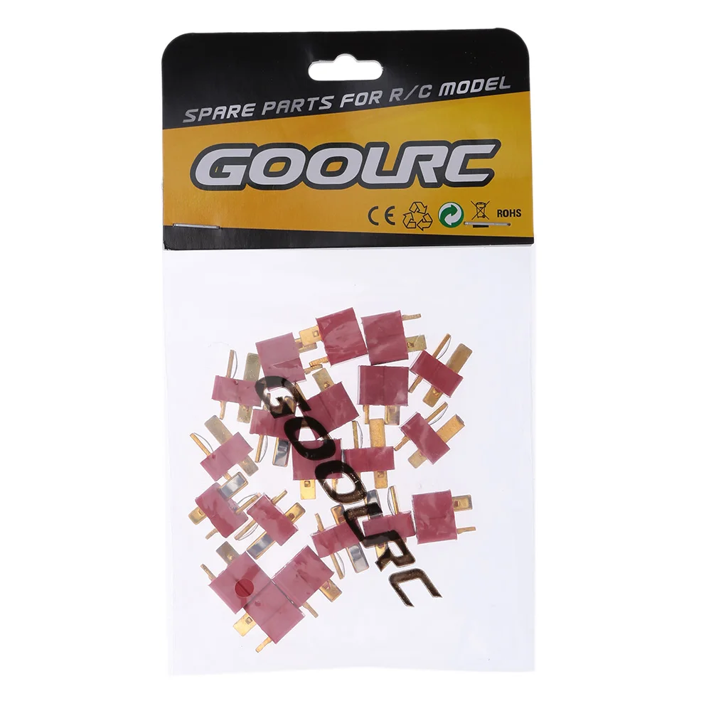 10 пар Т образные штекеры и гнездовые разъемы для радиоуправляемых автомобилей