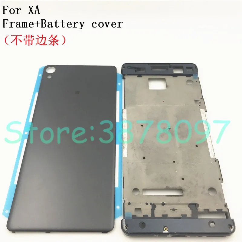 Оригинальная средняя передняя рамка Корпус для Sony Xperia XA F3111 F3112 F3115 + запасные