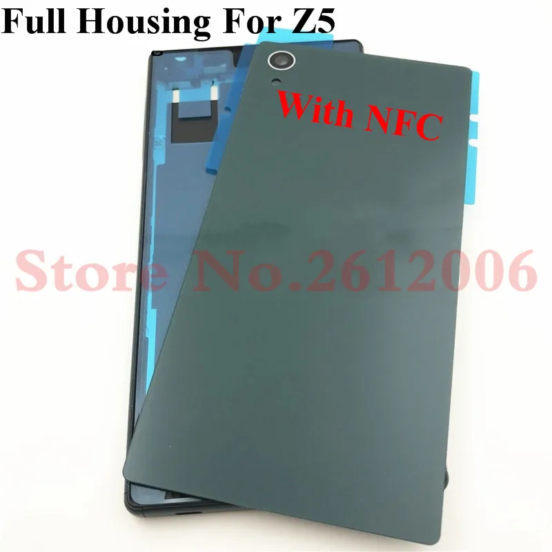 Полный корпус для Xperia Z5 Dual E6653 E6603 E6633 E6683 средняя рамка ободок передней панели корпус+ чехол для батареи