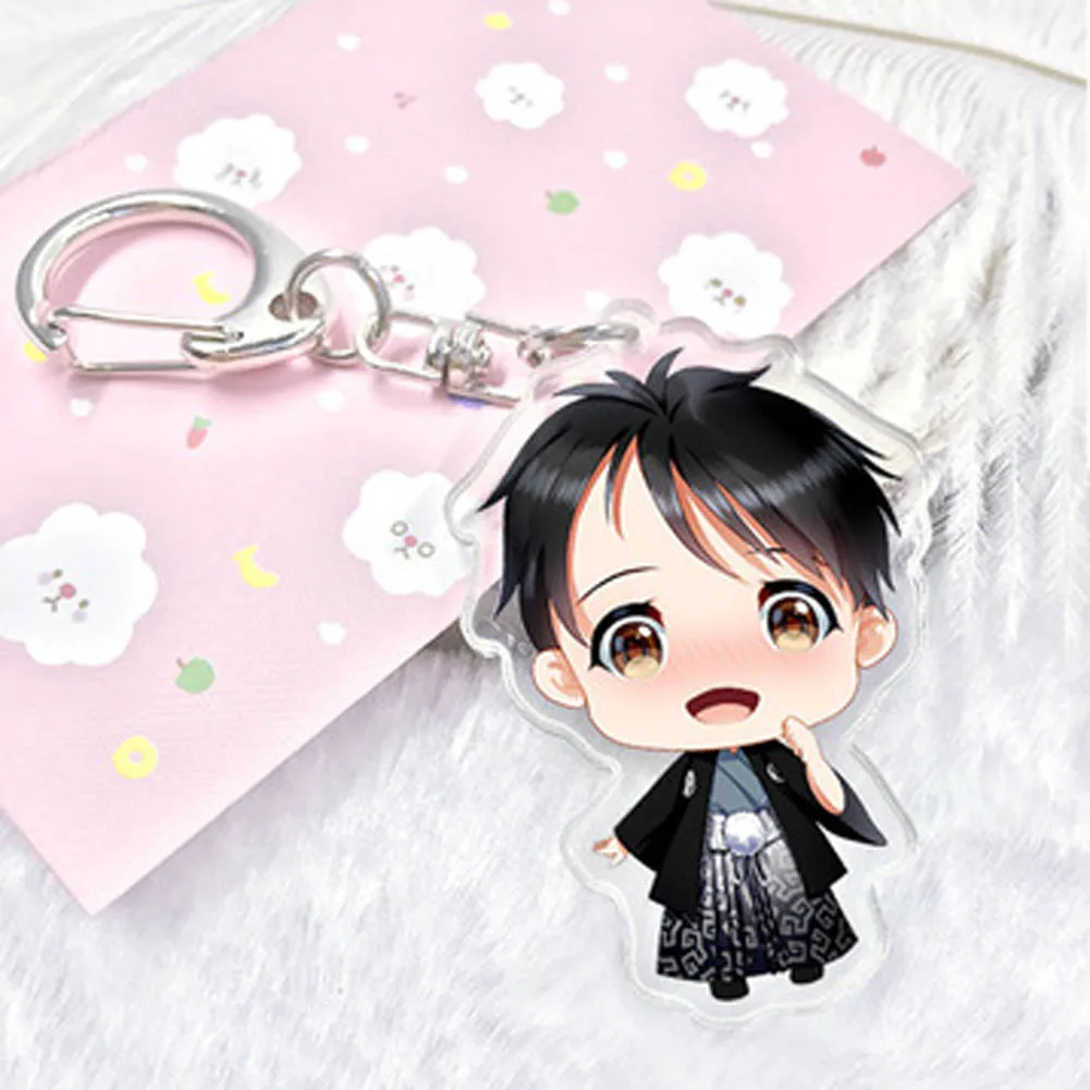 Новинка брелок для телефона с персонажами из аниме Yur on Ice Victor Nikiforov Yuri подвеска