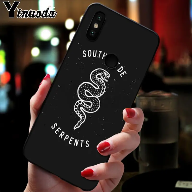 Yinuoda ривердейл SouthSide змеи чехол для телефона чехол для xiaomi redmi 7 5 плюс 6pro 6a 4x go note5 note7 note6pro mi8se 9se coque