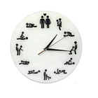 Настоящие настенные часы Horloge Reloj De Pared, 3d акриловые зеркальные часы для самостоятельного украшения дома, кварцевые, современные, 2015