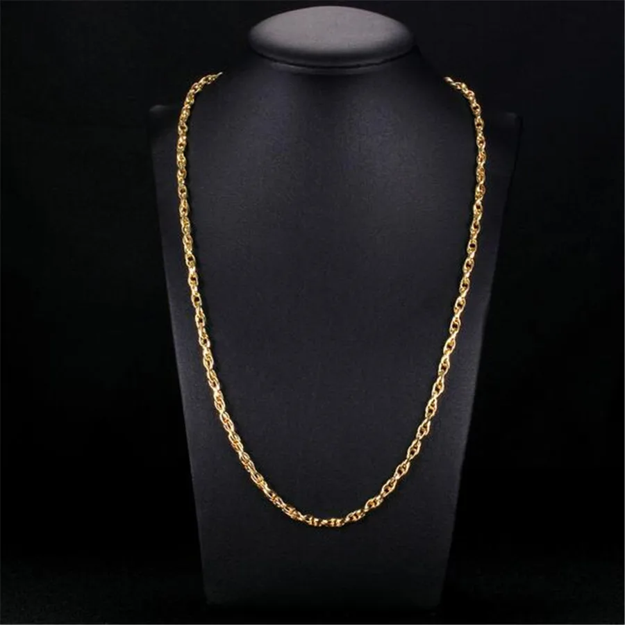 O образный дизайн оптовая продажа модные ювелирные украшения из Дубая 4 мм 18 К