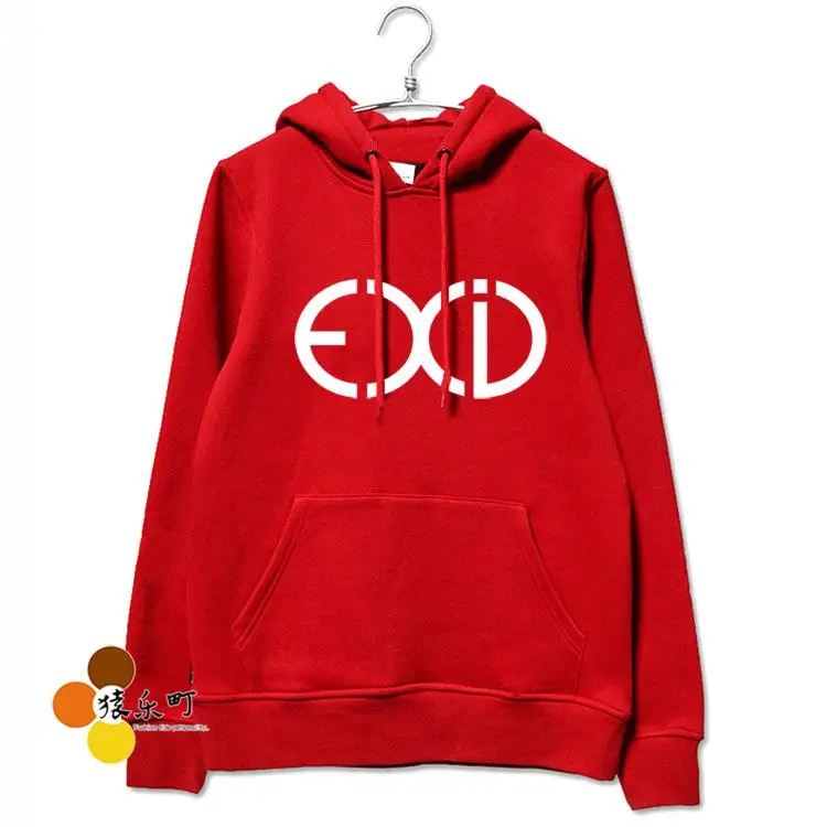 Осенне зимний пуловер с логотипом kpop exid именем члена толстовки для фанатов