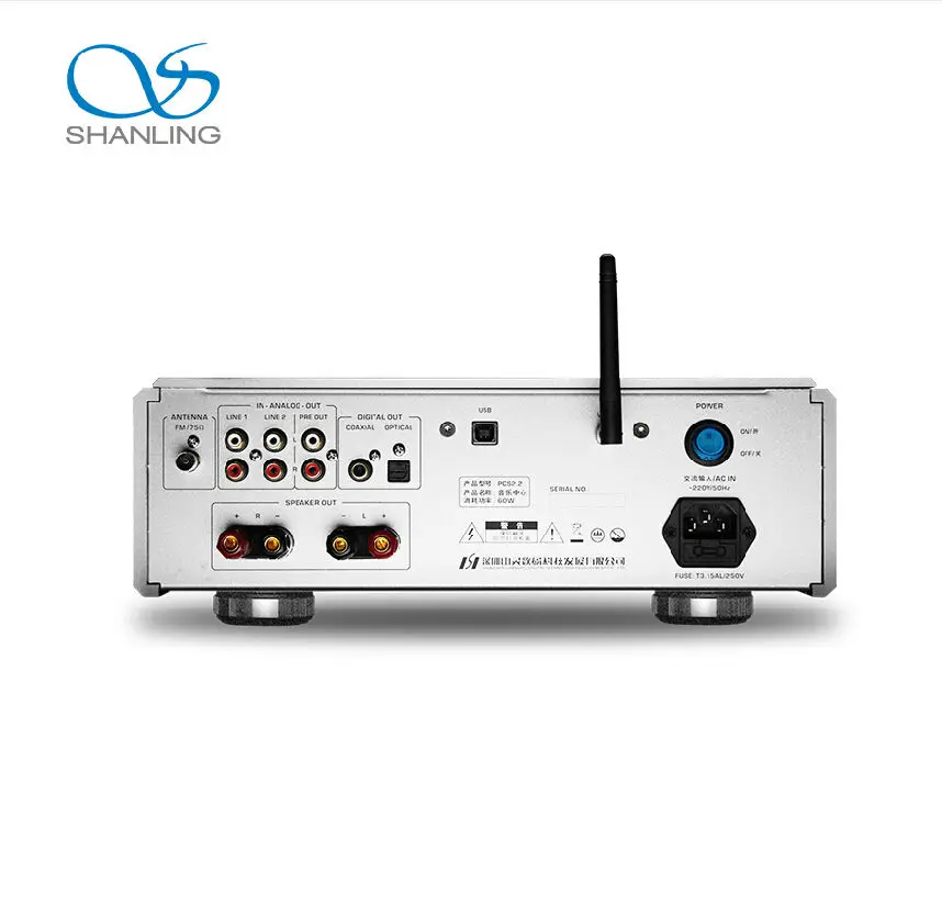 Все в одном! Shanling pcs2.2 мультимедийный музыкальный центр CDP Amp USB Bluetooth Фирменная