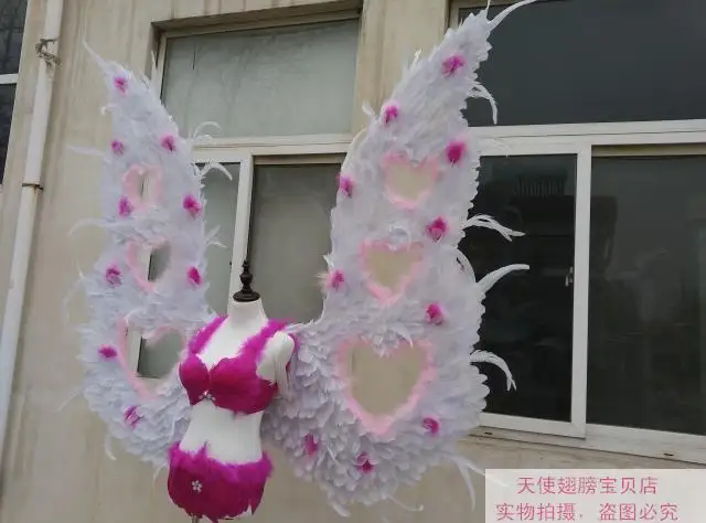 

EMS Free shipping large size angel wings cute Cosplay costume props Wedding decorations supplies fairy wings