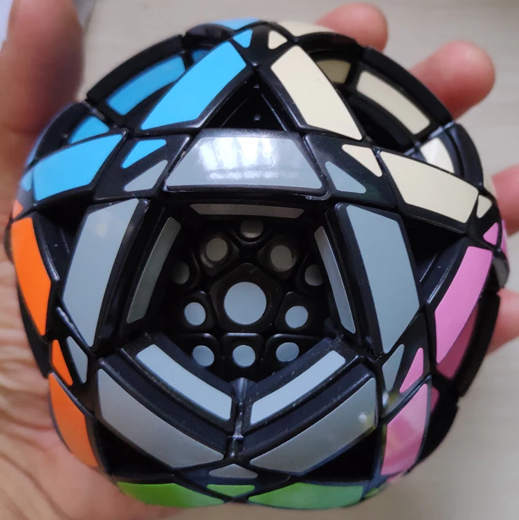 MF8 мульти Додекаэдр мяч куб головоломка черный Cubo Magico развивающая игрушка идея подарка