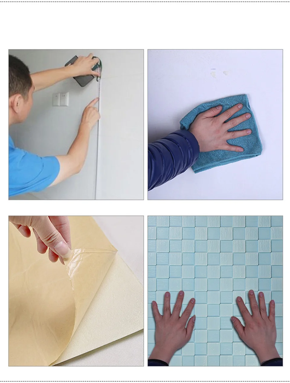 DIY самоклеющиеся 3D наклейки на стену, декор для спальни, пенопластовая мозаика, декор для комнаты, обои для стен, декор для гостиной, обои для детской комнаты