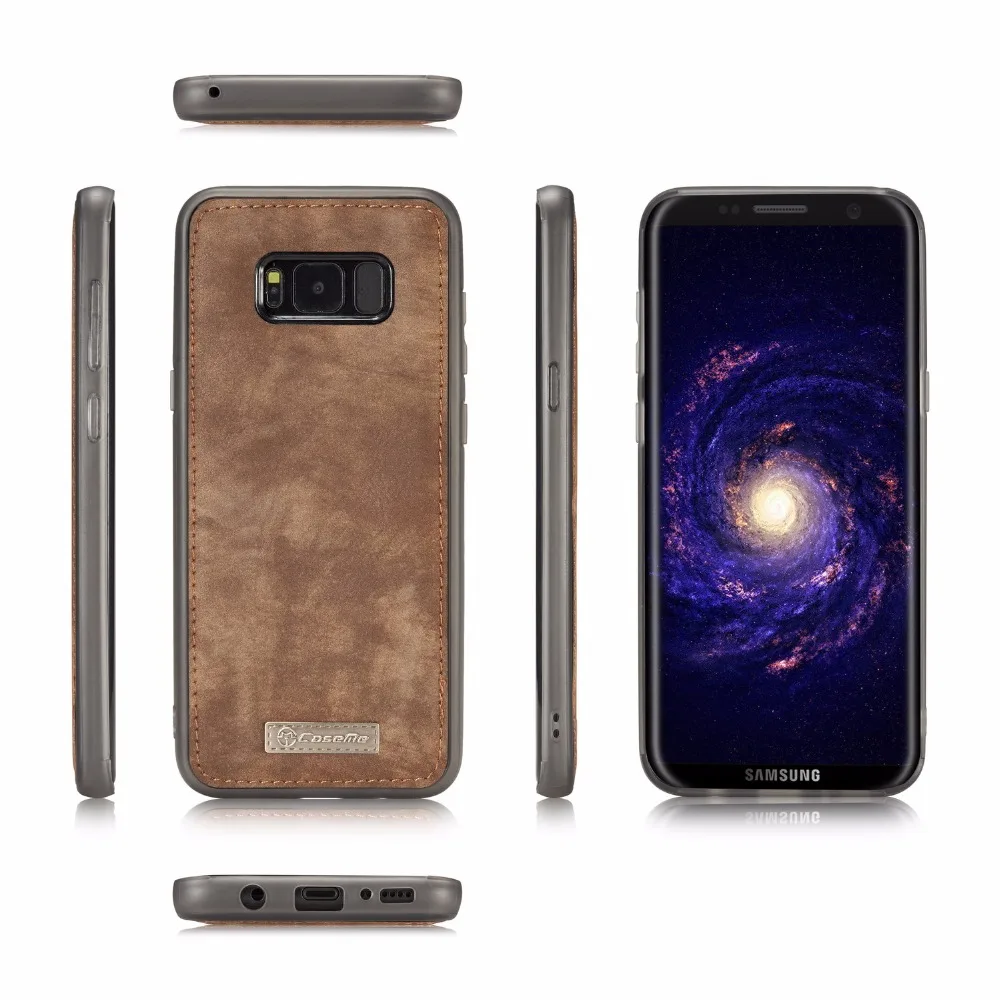 Fundas чехол для samsung S10 S10e Note 8 S9 S8 Plus Роскошный чехол-книжка для телефона с бумажником кожаный мешок S7 Edge Магнитная съемный кошелек Чехол