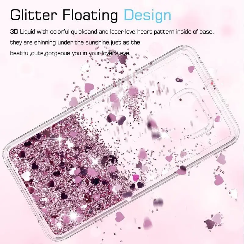 For Samsung S6 S7 Edge Note 8 3 4 5 Glitter Stars Liquid Quicksand Cover Galaxy S8 S9 Plus J3 Prime J5 2016 J7 2015 A8 2018 |