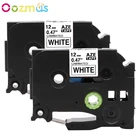 Oozmas 2 упаковки этикеток лента P-Touch Совместимость для Brother TZ 231 TZe231 tze 231 tz231 tze-231 12 мм * 8 м производитель этикеток черный на белом