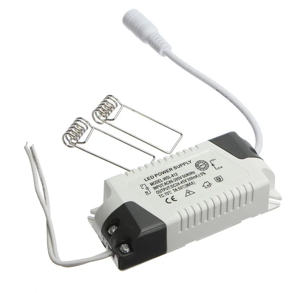 

24 25W LED Driver Power Transformer for LED Panel Light Ceiling Downlight with DC Connector