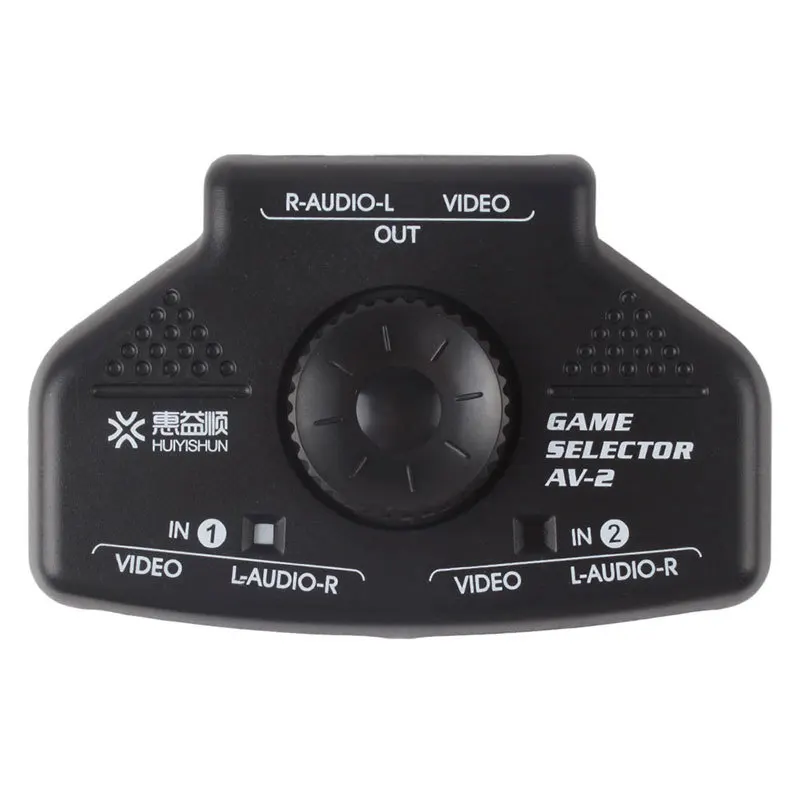 Высококачественный двухсторонний аудио видео AV RCA Переключатель Селектор с 3