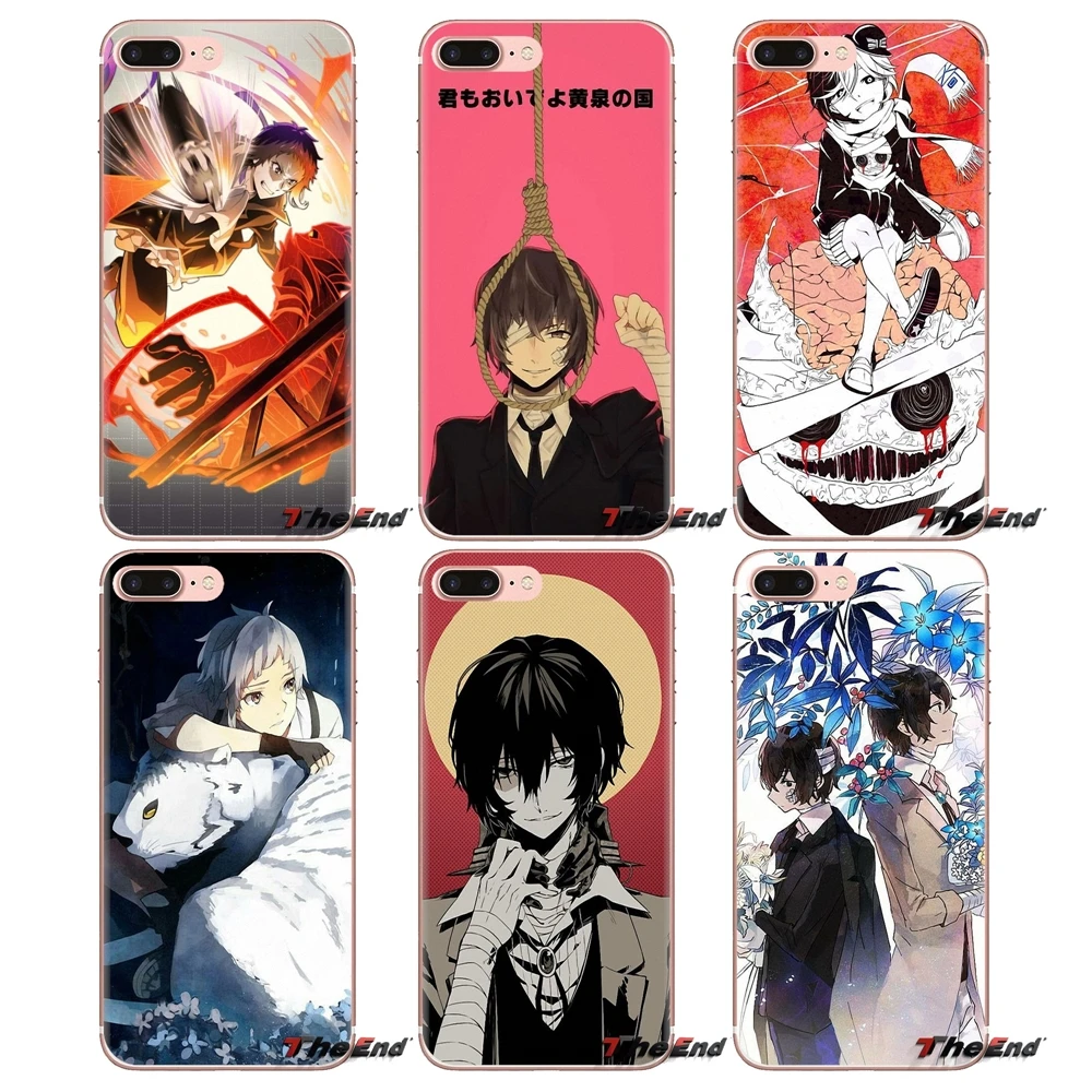 Transparent Soft Cases Covers For Huawei Mate Honor 4C 5C 5X 6X 7 7A 7C 8 9 10 8C 8X 20 Lite Pro Bungou Stray Dogs |