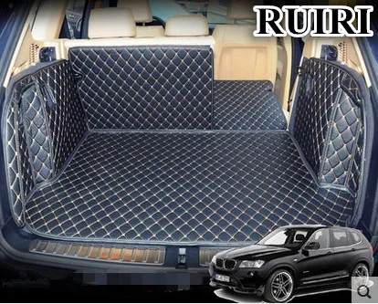 Высокое качество! Полный набор автомобильных ковриков для багажника BMW X3 F25 2017 2011