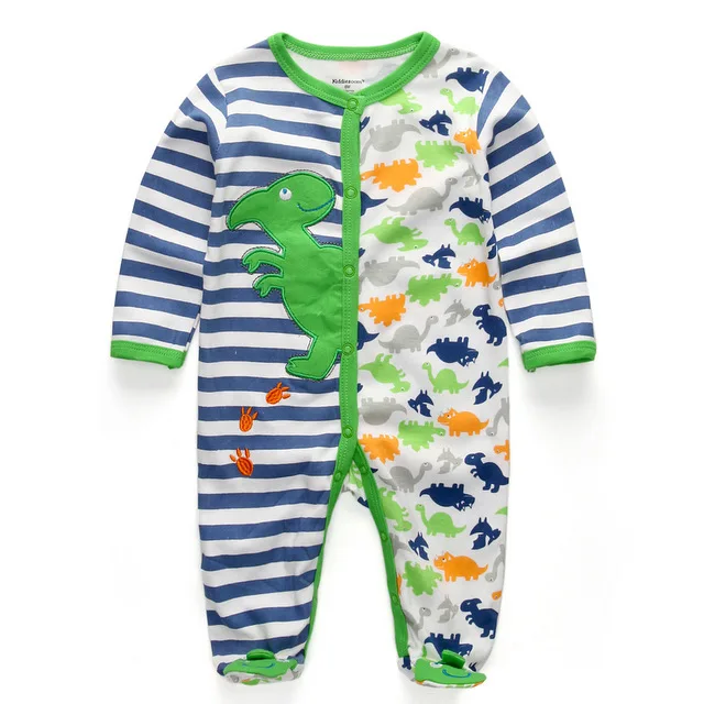 baby green Детские комбинезоны; летние пижамы для маленьких мальчиков; одежда для сна для новорожденных; roupas de bebe; Одежда для младенцев - Цвет: baby green