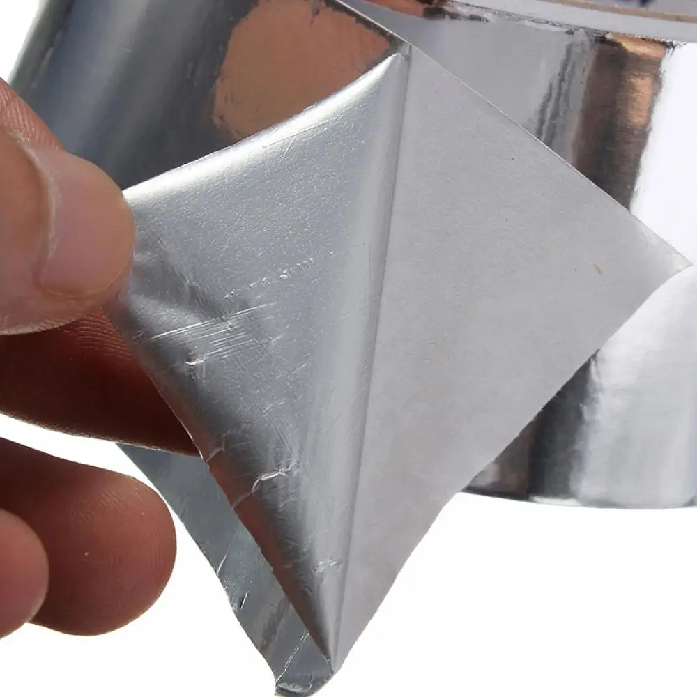 

Strong & Reliable Aluminium Foil Tape 48mm*17m Roll Ideal For Heat Reflection