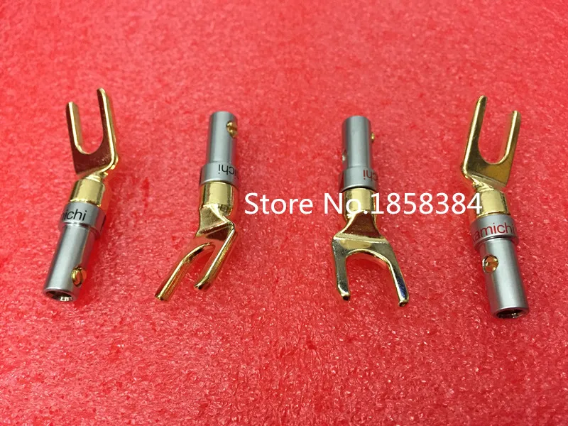 50 шт. позолоченная медная интерполяция Y U-образная винтовая лопатка Банановый